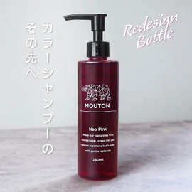 Exclusively sold at beauty salons Neo Pink Shampoo MOUTON 250mL Pink Color Shampoo