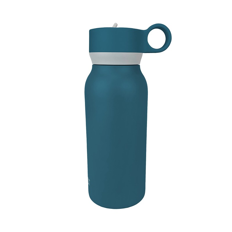 Built 32oz Cascade Bottle with Wide Mouth Straw Lid and