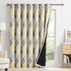 Beauoop Moroccan Blackout Curtain Panels For Sliding Patio Door Lattice