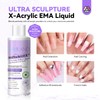 SAVILAND EMA Monomer Acrylic Nail Liquid: 8 oz Liquid Monomer