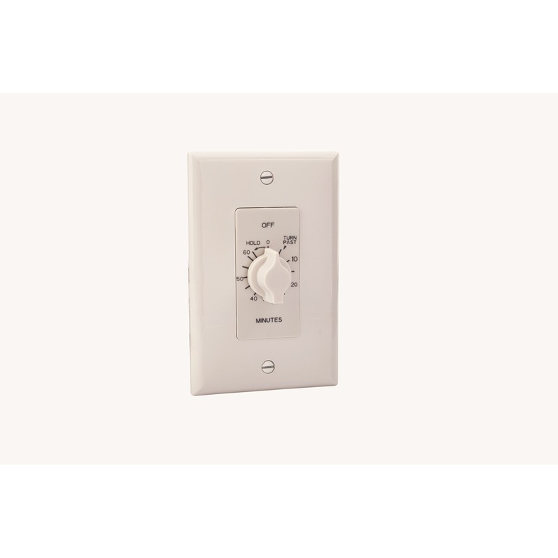 A Series Springwound Auto Off in-Wall Time Switch with Hold,