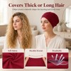 Soft Stretch Turban Cap for Women, Lightweight & Breathable Head