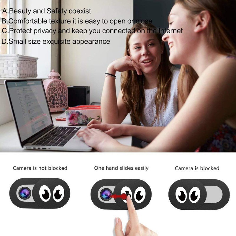 Eye Webcam Cover Slider 0.7Mm Thin - Web Camera Cover