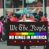 JOLCAHEU No Kings In America Flag 3x5FT,Flags with 2 Brass