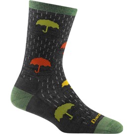 Darn Tough Vermont Farmer's Market Crew Lightweight Charcoal LG (US 10-11.5)