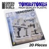 Green Stuff World - Plastic Tombstones