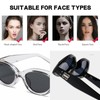 TYXHXTF 2 Pack Sunglasses for Women, Ladies Sunglasses, Black Sun