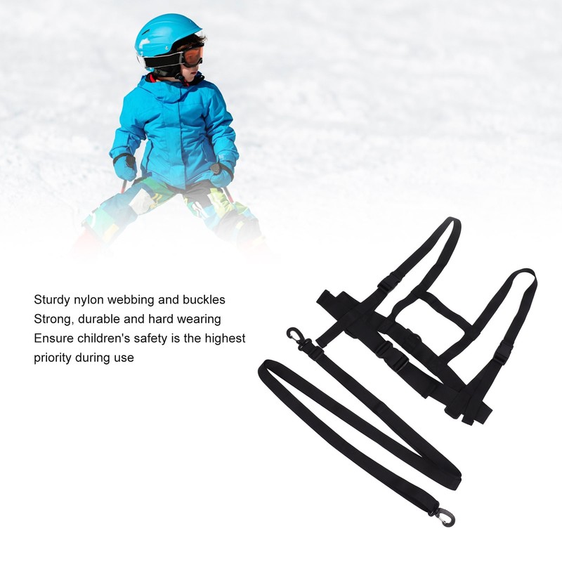 Kids Ski Shoulder Harness Safety Protection Adjustable Durable Ski Training