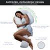 Contour Swan Body Pillow w/Pillowcase Cool XL - As Seen