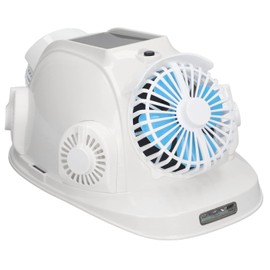 Hard Hat for Construction, Solar Fan Safety Helmet, Fast Cooling Working Helmet with 6 Solar Fan and Light, Bluetooth Answering Phone, Intelligent Voice, Sound and Light Alarm