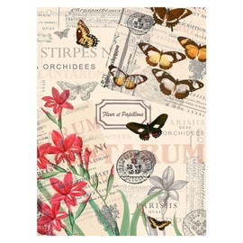 Pintoo Jigsaw Puzzles 300 Piece for Adults - Butterfly Floral Design Easy Storage Snug Interlocking Plastic Puzzle No Glue Required [H1585]