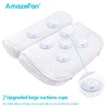 AmazeFan AmazeFan Bath Pillow, Bathtub Spa Pillow with 4D Air