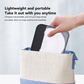 CD Player Portable Bluetooth Desktop CD Player for Home, USB Charging, 3.5mm Headphone Ports, Supporting CD, CD R, CD RW, MP3, WMA, etc. (Black)