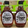 Trader Joe's2 Organic Grade A Vermont Maple Syrup Dark Color