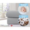 Clair de Lune Moses Basket Fitted Sheets | Value Pack
