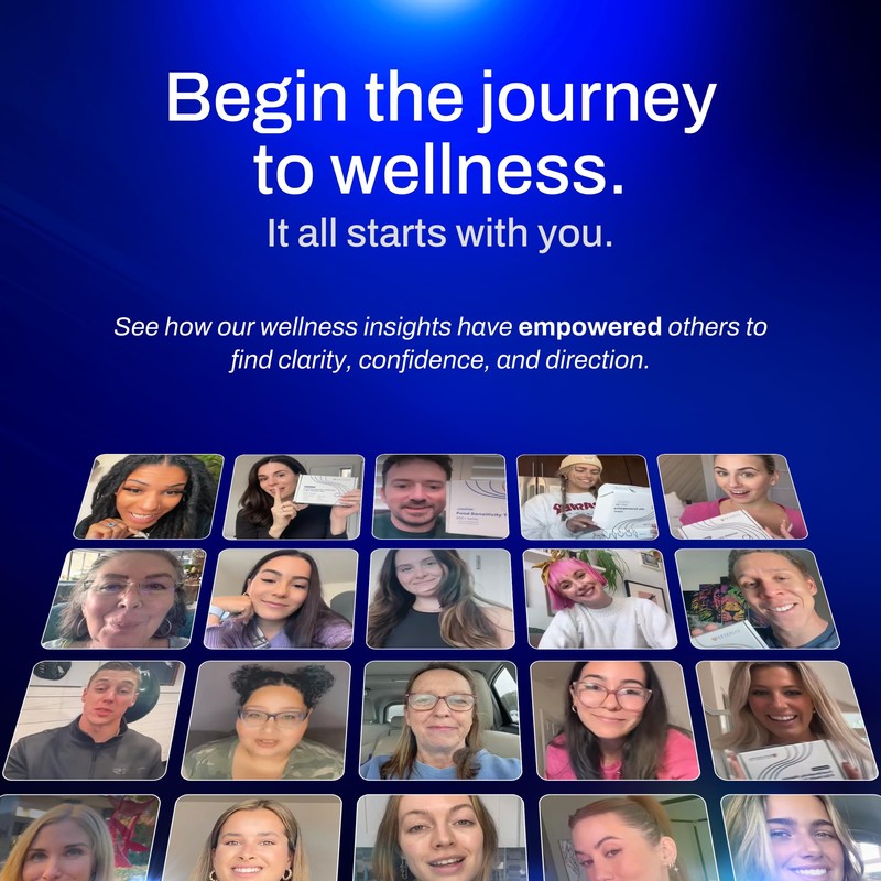 AFIL Upgraded 1000+ Foods, Drinks, Vitamins, Gut, at-Home Wellness Test