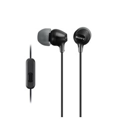 Sony EX14AP Audífonos con micrófono In-Ear manos libres, Negro