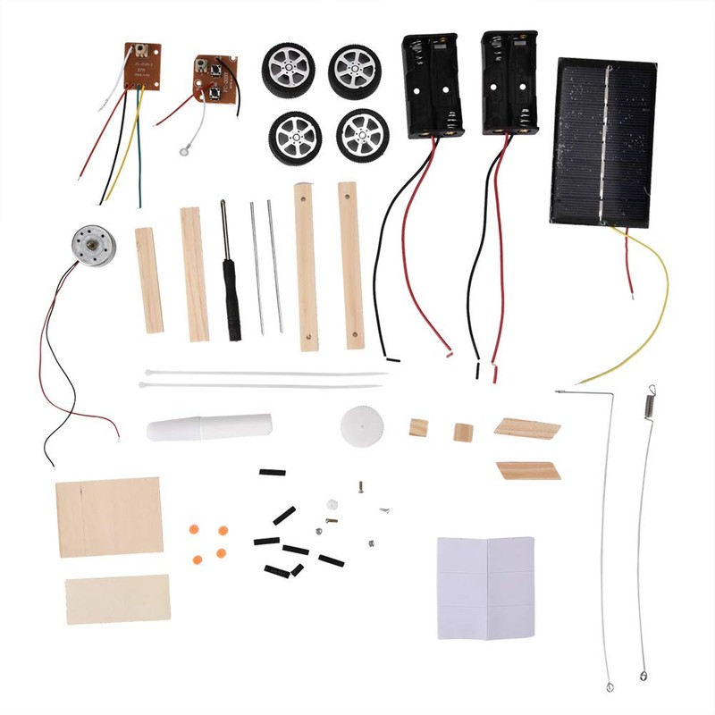 DIY Solar Remote Control Car, Educational Wireless Remote Control Toy