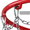 9M Stainless Steel Basketball net, 304 Stainless Steel Chain Braided,