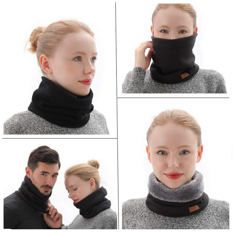 NovForth Winter Neck Warmer Men Ski, Neck Gaiter Face Scarf