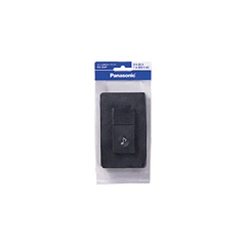 Panasonic EG335P Push Button for Chime Wide, Black