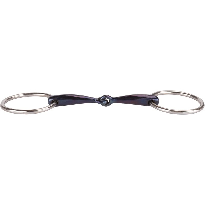 Equinate Sweet Iron Snaffle Bit 14 mm Simply Broken 11.5