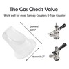 LitKiwi 16PCS Gas Check Valve,Beer Keg Coupler Accessories Kit Check