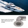 Acouto Boat Deck Drain 90 Degree Deck Drain Fittings 1.5in