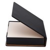 360 Sheets Leather Sticky Notes Holder Notes Cube Block Notes