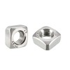 sourcing map M8 Square Nuts, 304 Stainless Steel Metric Coarse