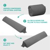 Vekkia Queen Bed Wedge Pillow for Headboard Gap, 0–6" Gap