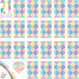 21 Pack 24 Blocks Colorful Magic Snake Cube Fidget Toy,Mini Twist Puzzle Toys for Kids Teens,Birthday,Party Favours,Pinata Stuffers,Classroom Rewards-Stocking Stuffers
