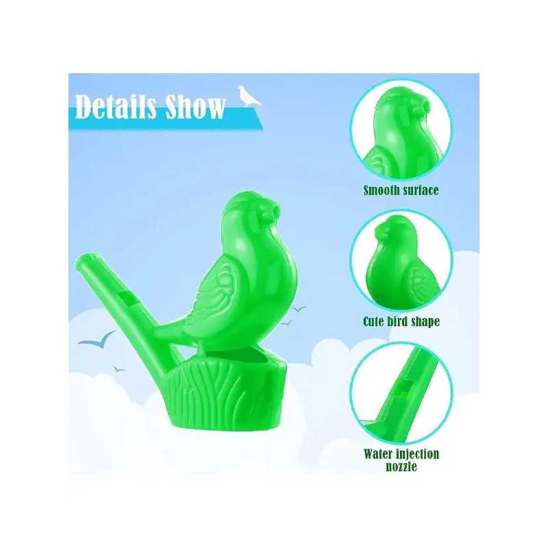 12 Silbato De Agua Para Pájaros Silbato Fiesta Para Niños