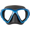 Cressi Fiji Unisex Adult Snorkel Mask, Black/Blue, One Size