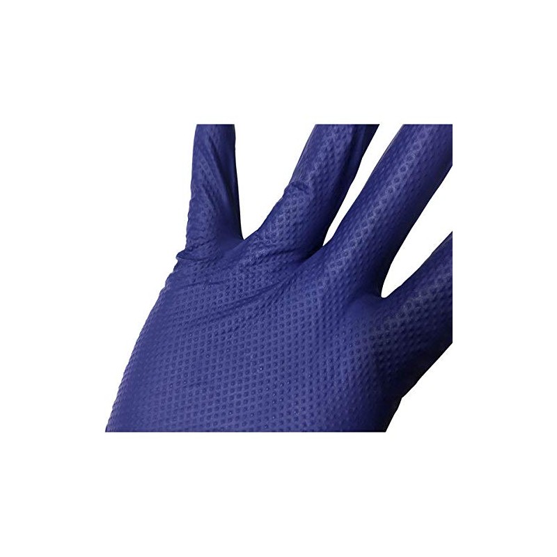 Nitrile Farming Thin Gloves SB-050 Blue L Pack of 50