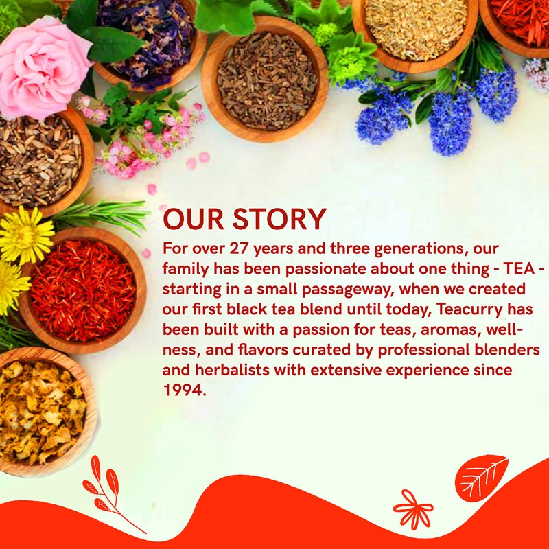 TEACURRY Acne Pimple Tea (30 Tea Bags) - Helps in
