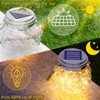 ROSHWEY 4 Pack Solar Lanterns Outdoor Waterproof, Gifts for Women