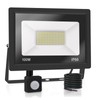 100 W LED Spotlight Motion Sensor, 10000 LM LED Outdoor