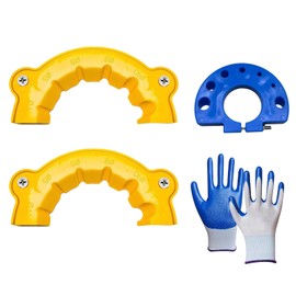 VARKAGE Pack of 2 drill grinding device and 1 grinder + 1 glove, grinding attachment for angle grinder, angle grinder grinding tool, efficient resharpening tool for all bits