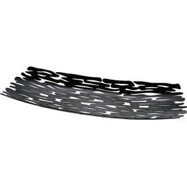 Alessi"Bark" Centerpiece in Steel Colored with Epoxy Resin, Black