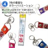 ateena Silver Tape Holder, Silver Tape Storage Case, Key Chain,