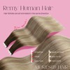Moresoo Tape in Extensions Human Hair Balayage Tape in Hair