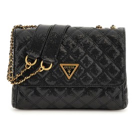 GUESS Giully 2 Compartment Convertible Flap Black, black