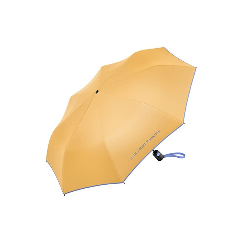 Benetton Pocket Umbrella Mini Automatic HW 2022 - Golden Cream,