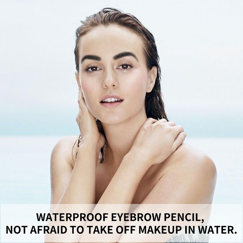 Boobeen Waterproof Eyebrow Pen-Micro Tip Eyebrow Pencil, Liquid Eyebrow Fork