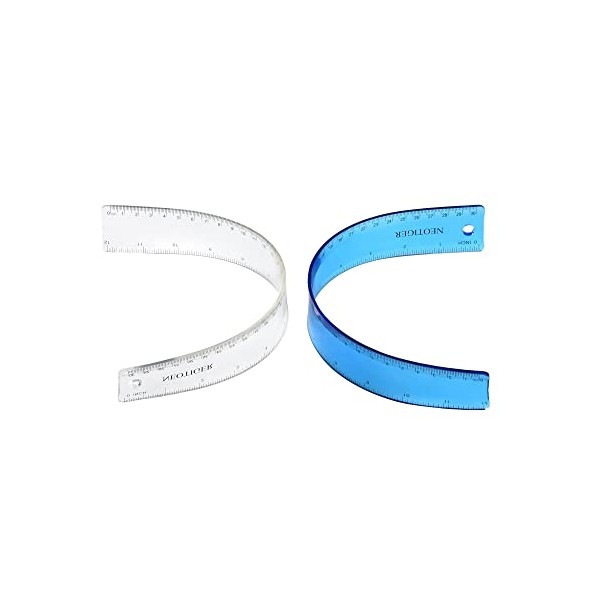 Neotiger Flexible Shatterproof Bendable Unbreakable Safe Soft Transparent Clear Plastic