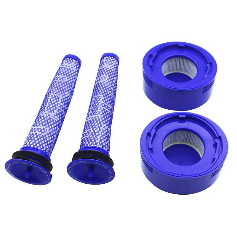 KENSHIRE 4 Pack Vacuum V7 V8 post filters compatible for