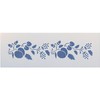 Fruit Border Stencil - 12.4" x 3" Fruit Pattern Tile