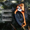 NewDoar Left Hand Ascender Rock Climbing Tree Arborist Rappelling Gear