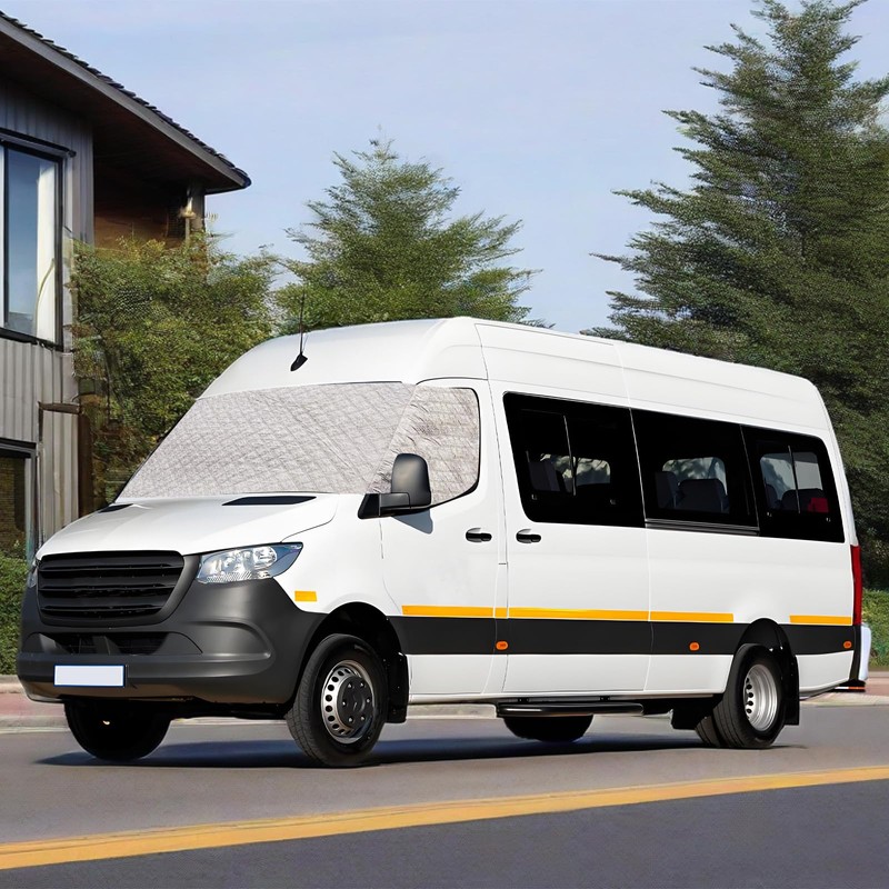 Sun Protection Windscreen for Mercedes Sprinter 2006-2018, Waterproof Car Windscreen